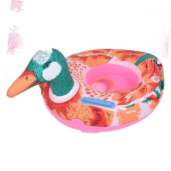 Boia Bote Infantil Para Bebê Com Assento Pato 65cm