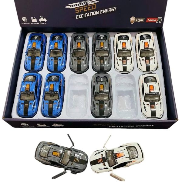 Brinquedo de carrinho de metal alloy com frição presente da criança coleção