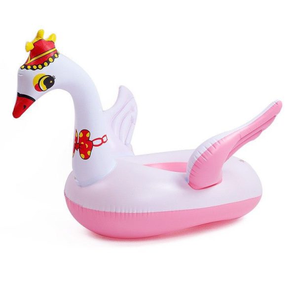 Boia Bote Infantil Para Bebê Com Assento Cisne 70cm