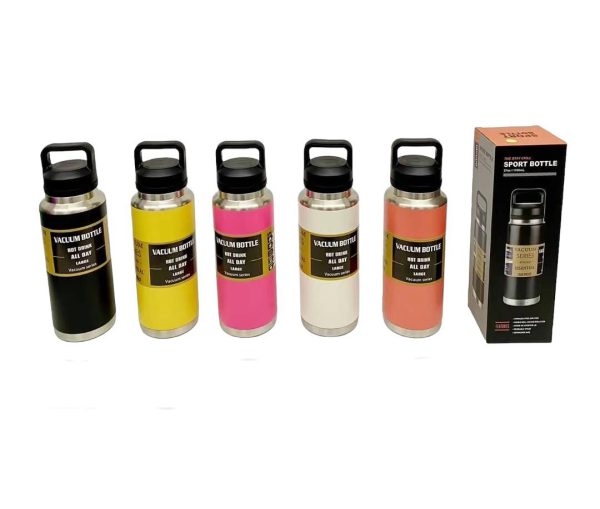 GARRAFA TERMICA SQUEEZE 1100ML ALUMÍNIO ÁGUA ACADEMIA TAMPA
