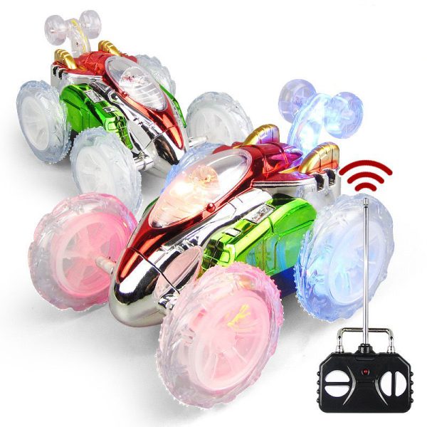 Carro Controle Remoto Maluco Gira 360º C/ Luz Led Brinquedo Carrinho de controle