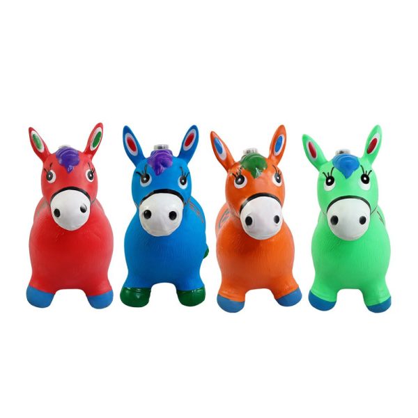 Brinquedo Infantil Cavalinho Upa Upa com Música e Luz LED (5 COR)
