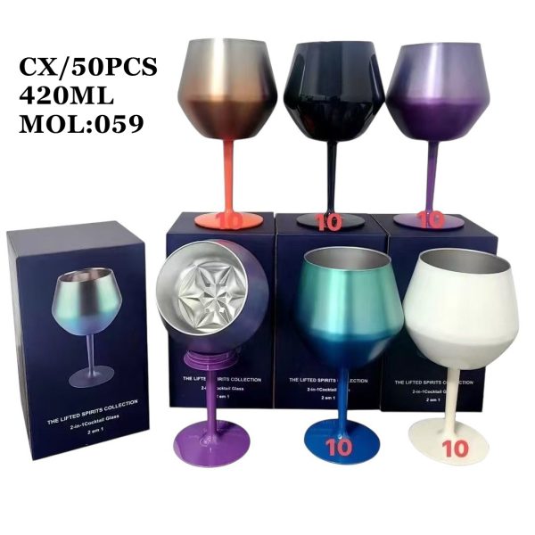 Taça Térmica / copo termico em Aço Inoxidável -420ML