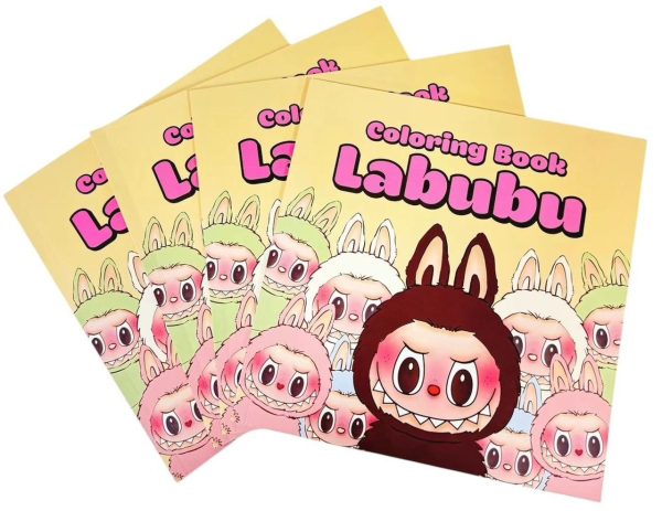 LIVRO DE COLORIR LABUBU 24 PÁGINAS